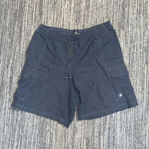 Champion Men's Cargo Shorts - Dark Gray